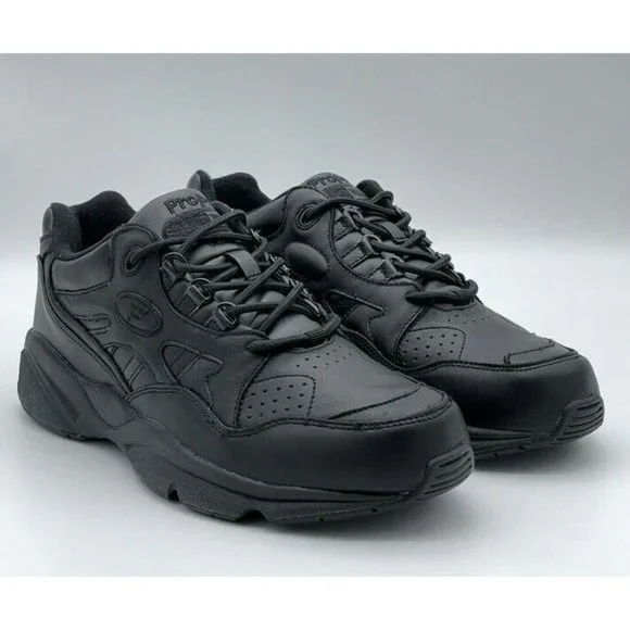 Propet Shoes Propet Stability Walker Black Mens Leather Walking Shoes M234 Sz 85 Xx Poshmark